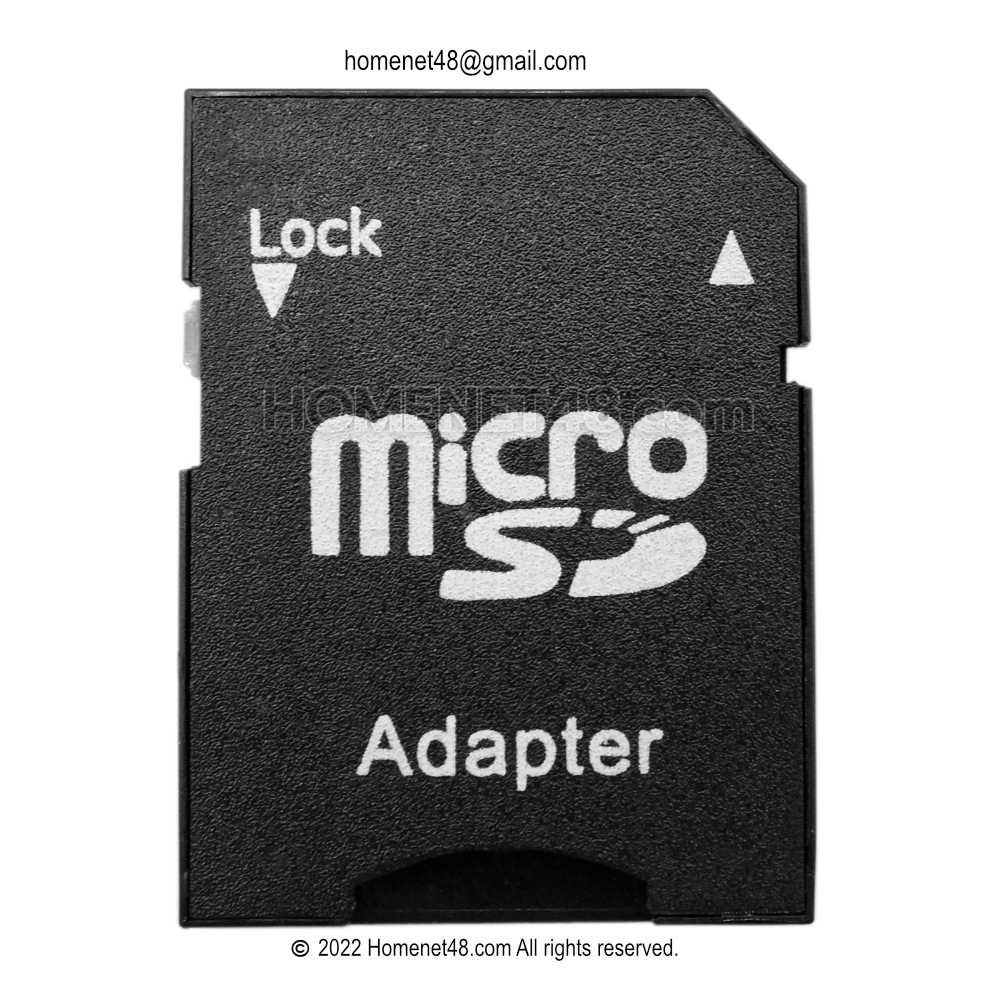 Micro SD Adapter แปลง Micro SD เป็น SD Card