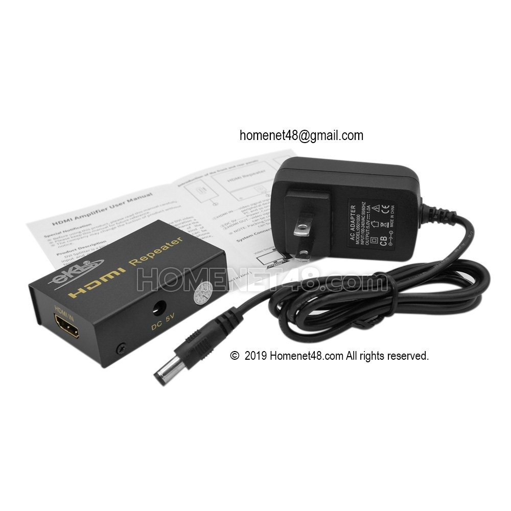 HDMI Repeater EKL (F>F) เพิ่มระยะสัญญาณ HDMI ไกล 50 เมตร