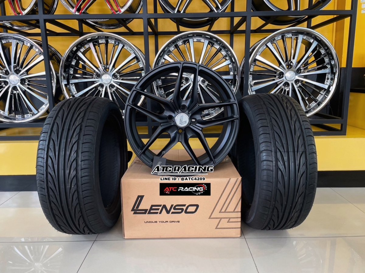 โปรโมชั่น LENSO CONQUISTA 17 นิ้ว + คู่ยาง DEESTONE รุ่น CARRERAS R702 ...