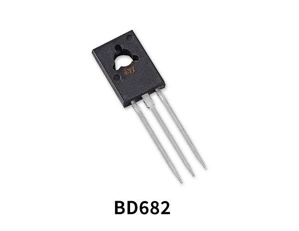 Bd682 Example ทรานซิสเตอร์ เบอร์ BD682