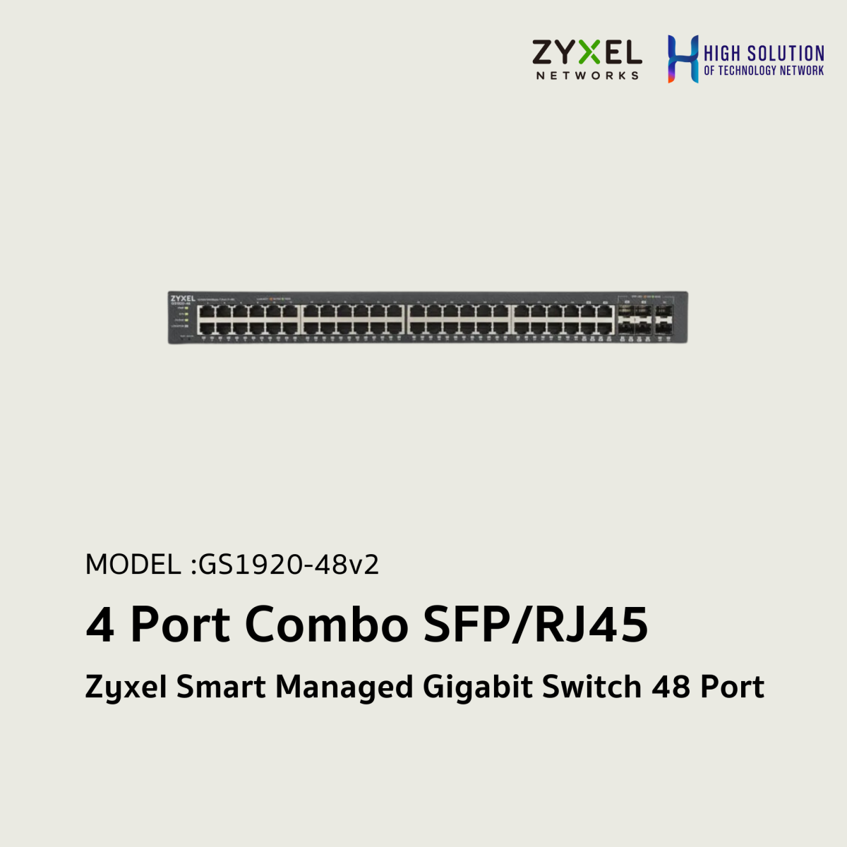 Gs2020e Router GS1920-48v2 ZYXEL 48-port GbE Smart Managed PoE Switch Network system ...