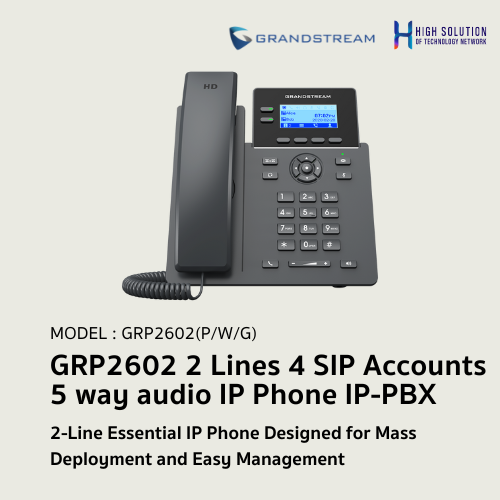 Grp P W G Grandstream Lines Sip Accounts Way Audio Ip Phone Ip Pbx Solutions Hstn