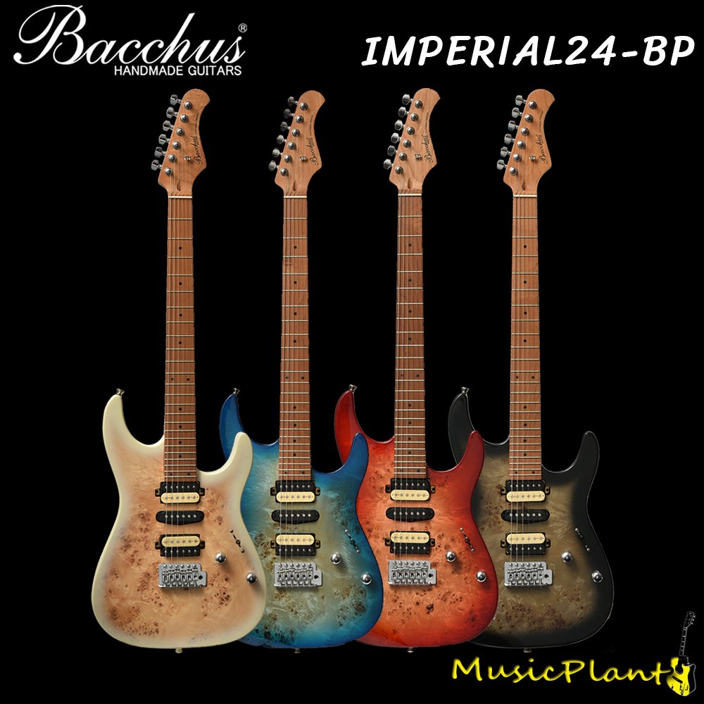 Bacchus กีตาร์ไฟฟ้า รุ่น IMPERIAL24-BP-RSM/M