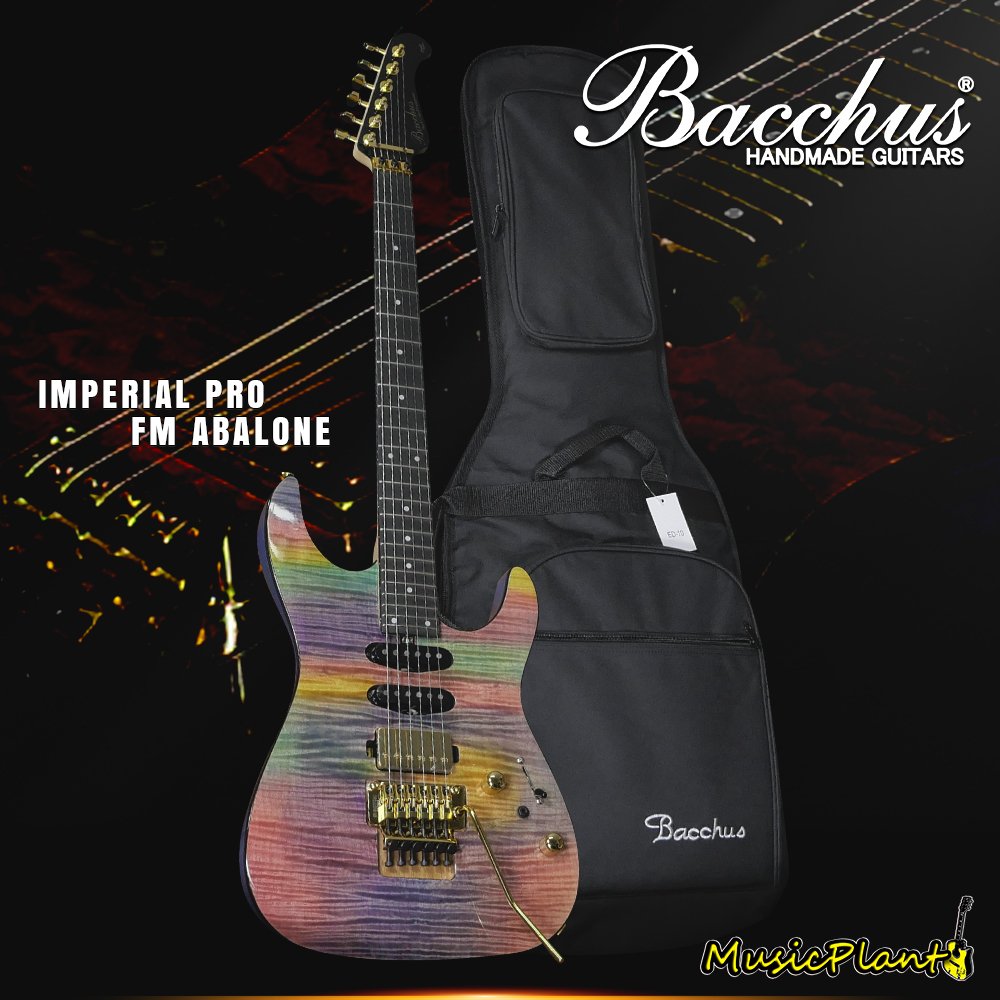 Bacchus กีตาร์ไฟฟ้า รุ่น Imperial Pro FM Abalone (Limited Edition) -  musicplant