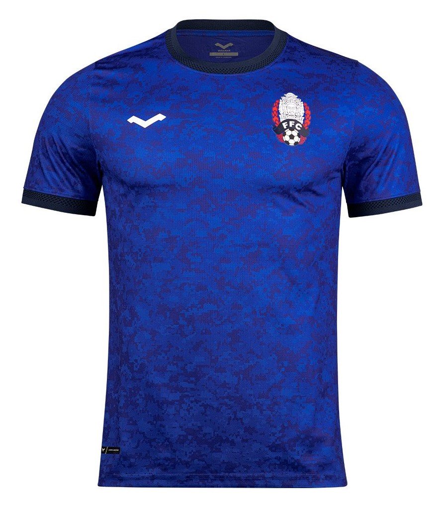 2024 Cambodia National Team Football Soccer Authentic Genuine Jersey