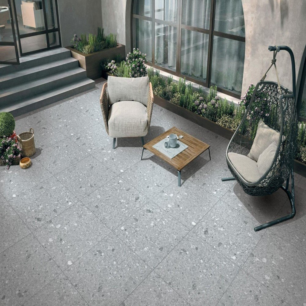 กระเบื้อง GP 60X60 คาลเช่ เทา (R11) R/T PM