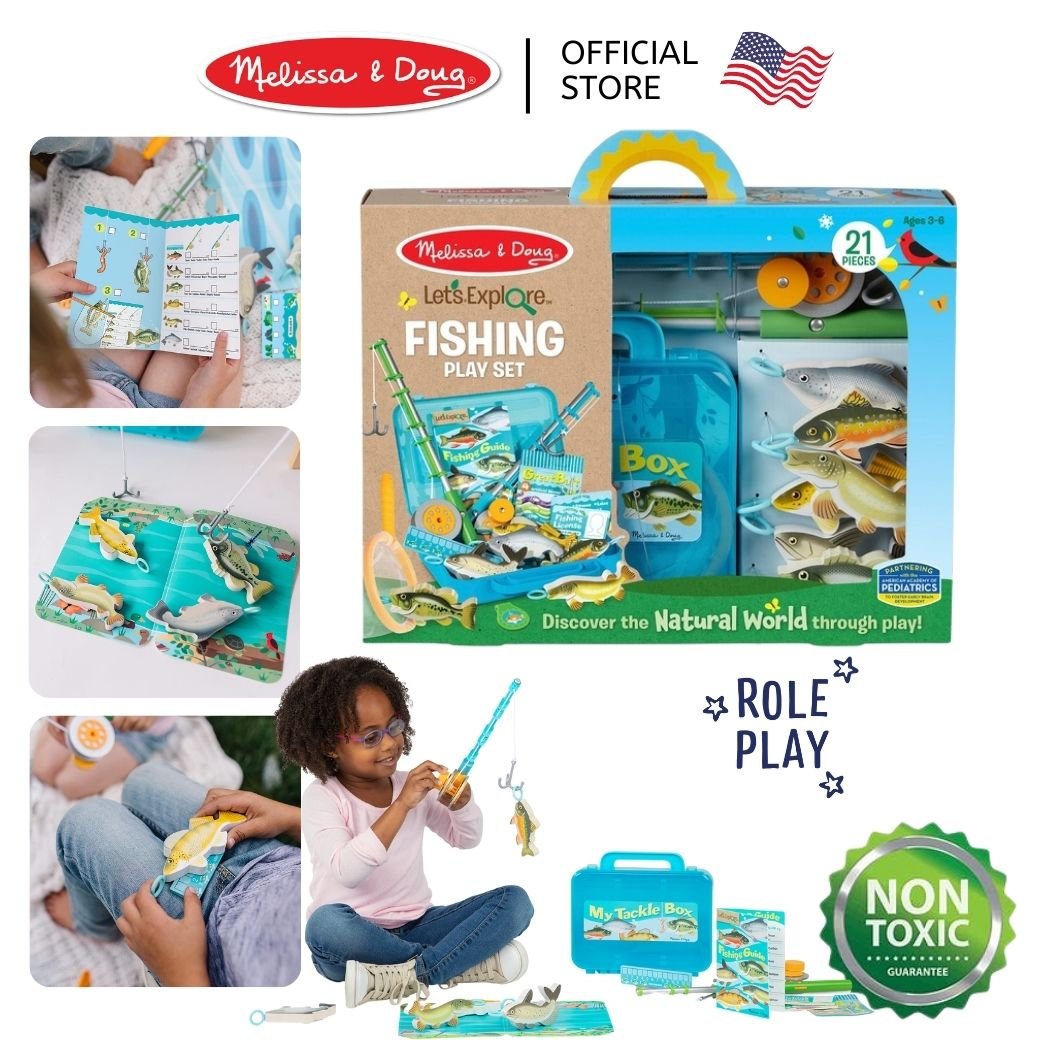 Melissa & Doug Let's Explore Fishing Play Set รุ่น 30806