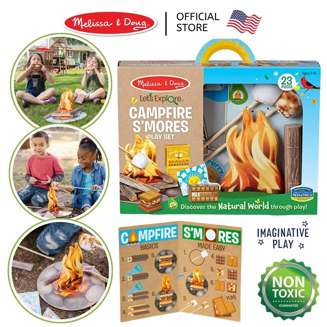 Ice Cream Truck Melissa Doug Campfire S'mores Play Set 23