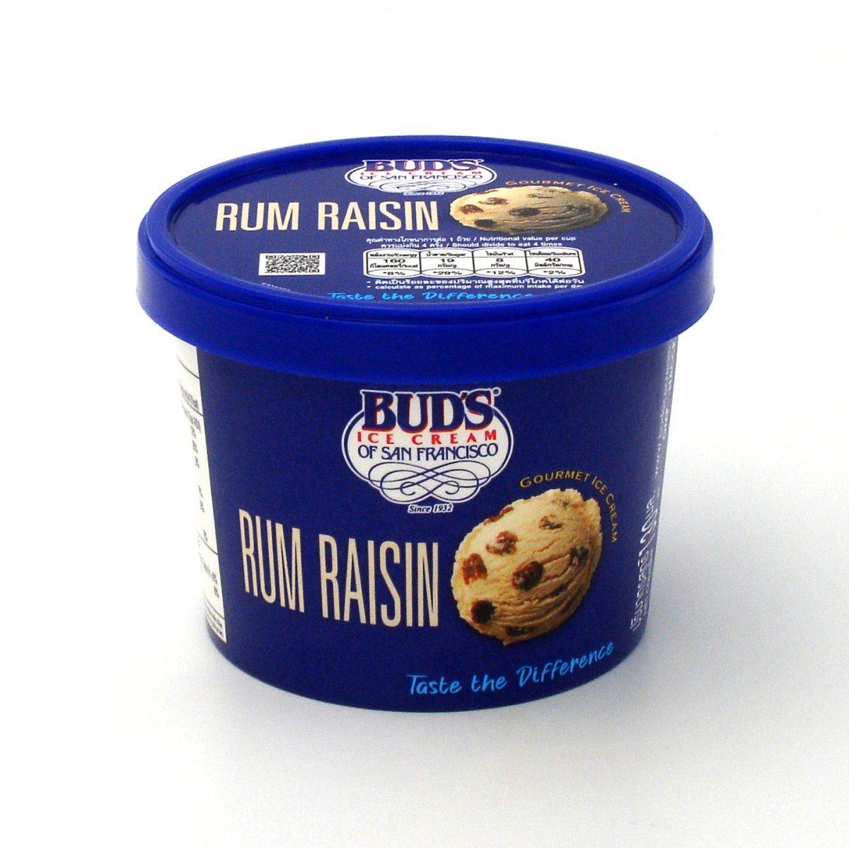 Rum Raisin budsicecream