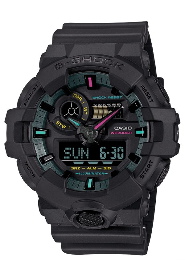Anime G Shock Ga 700 Neo Tokyo G Shock Neo Tokyo Casio G-Shock Black ×