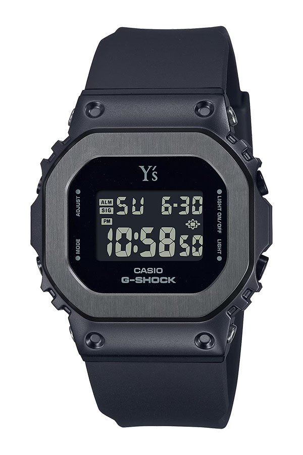 Y's ワイズ ヨウジヤマモト G-SHOCK GM-S5600YS-1JR Casio G-SHOCK Y's Yohji Yamamoto Collaboration Model GM-S5600YS
