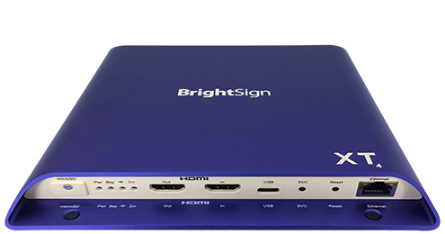 BrightSign XT SERIES - UNSURPASSED PERFORMANCE