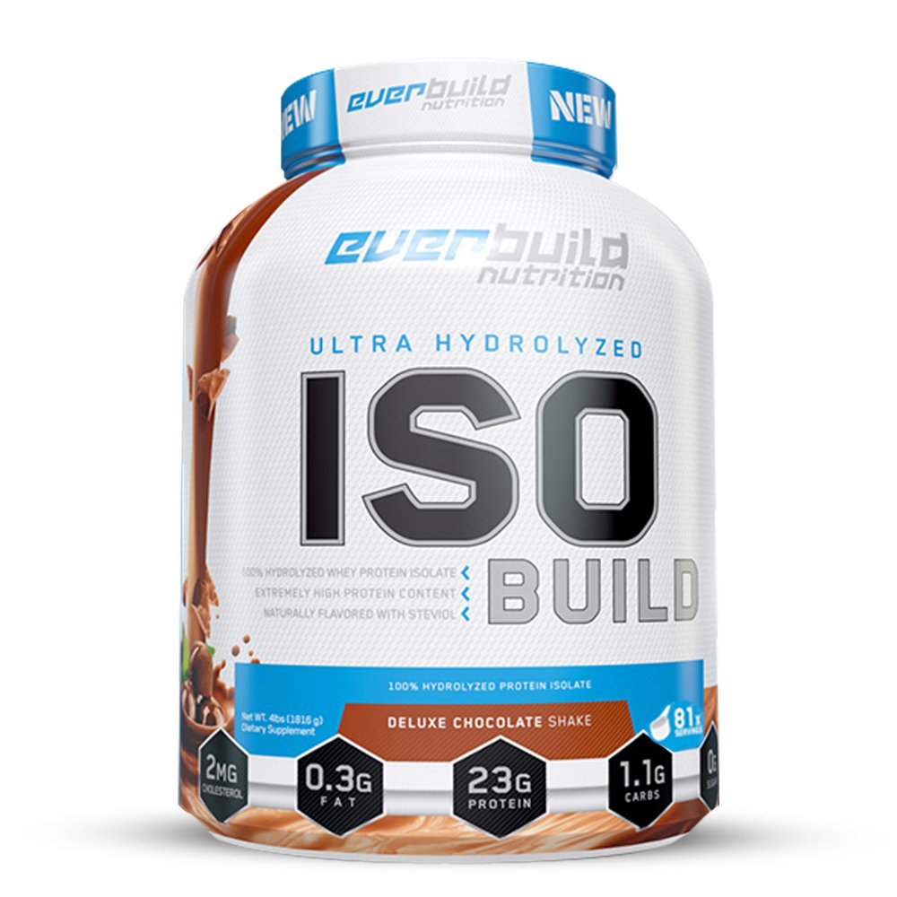 Everbuild ISO BUILD Ultra Hydrolyzed 5 lbs - 100% Ultra Hydrolyzed Whey ...