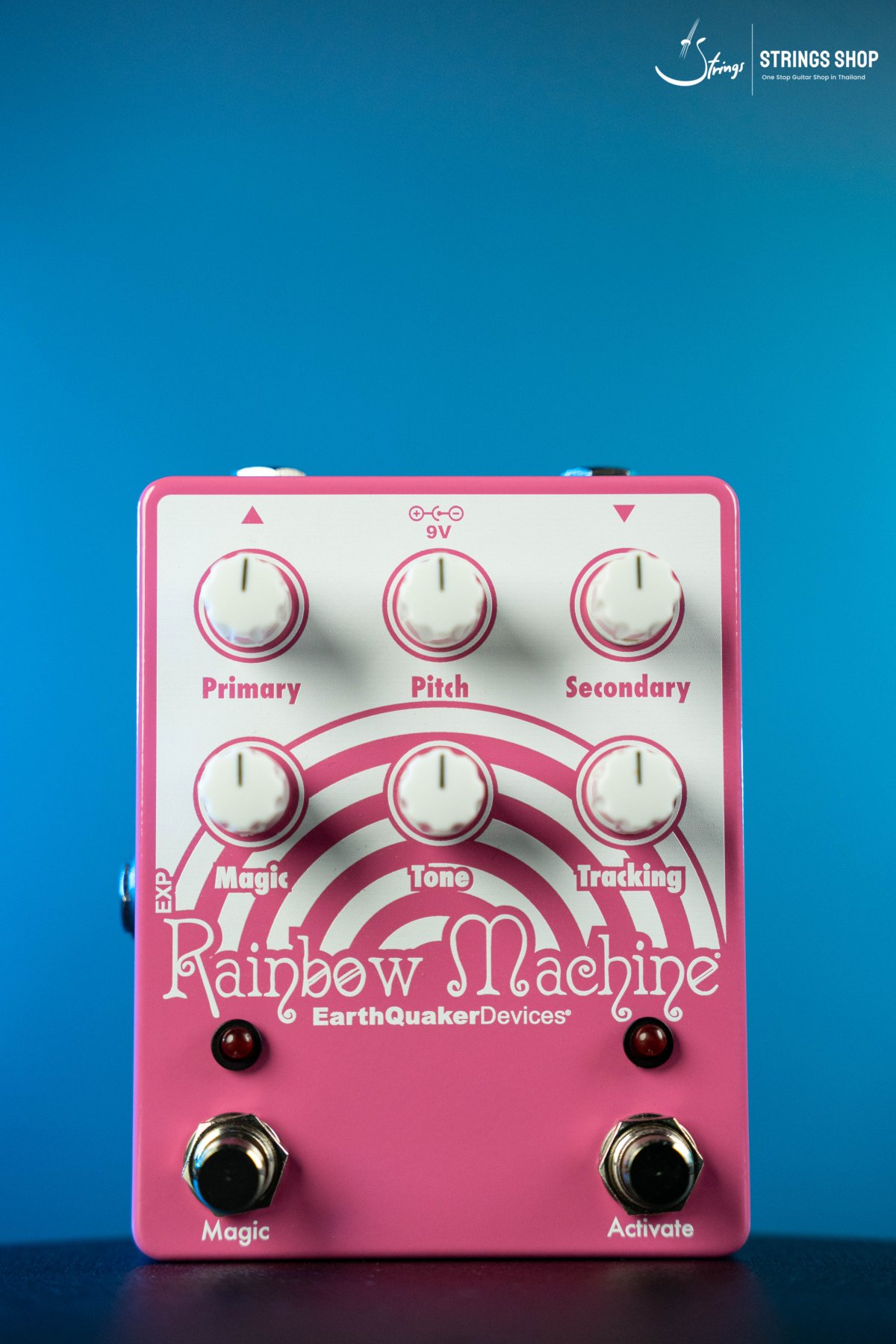 ギター EarthQuaker Devices Rainbow Machine EarthQuaker Devices Limited Edition Pink on Black Rainbow Machine