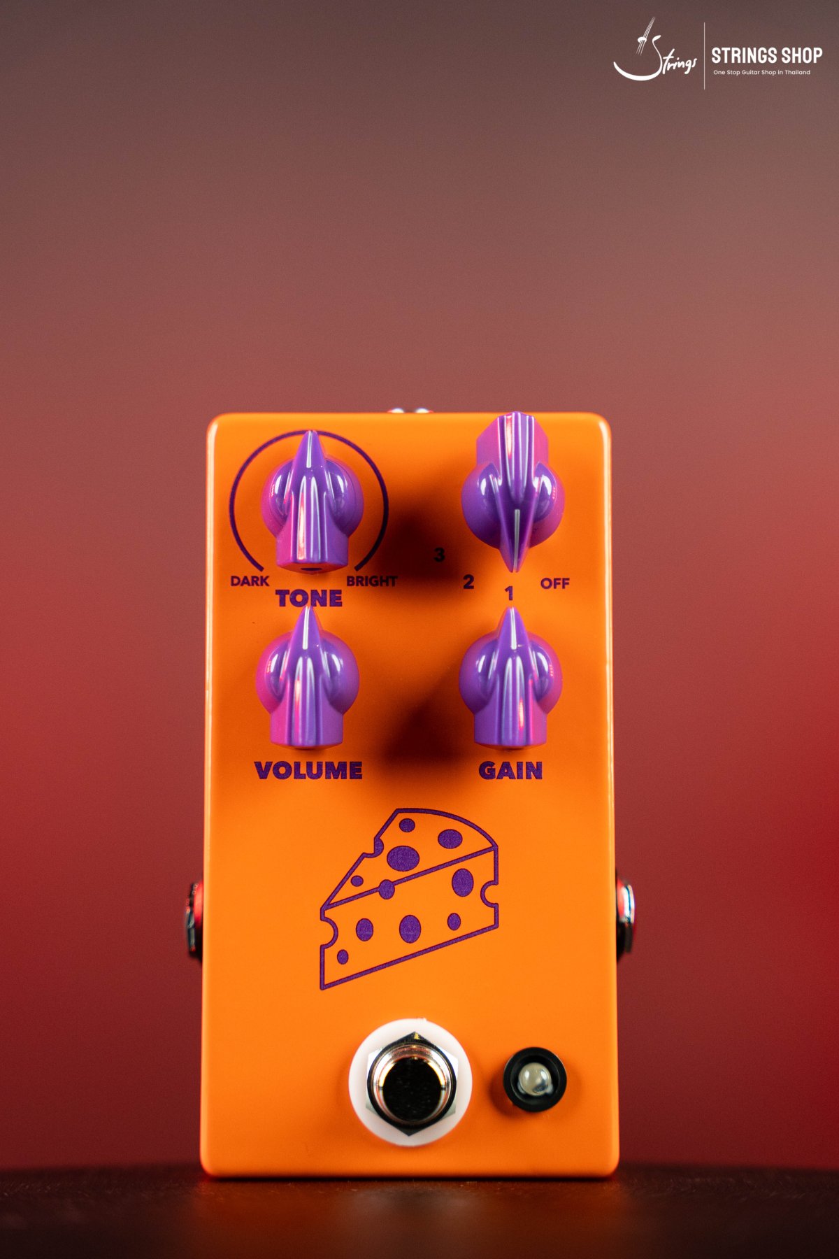 ギター JHS PEDALS CHEESE BALL JHS Cheese Ball Distortion/Fuzz Pedal | Sweetwater