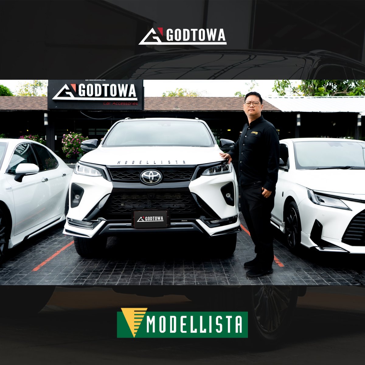 MODELLISTA TOYOTA FORTUNER godtowathailand
