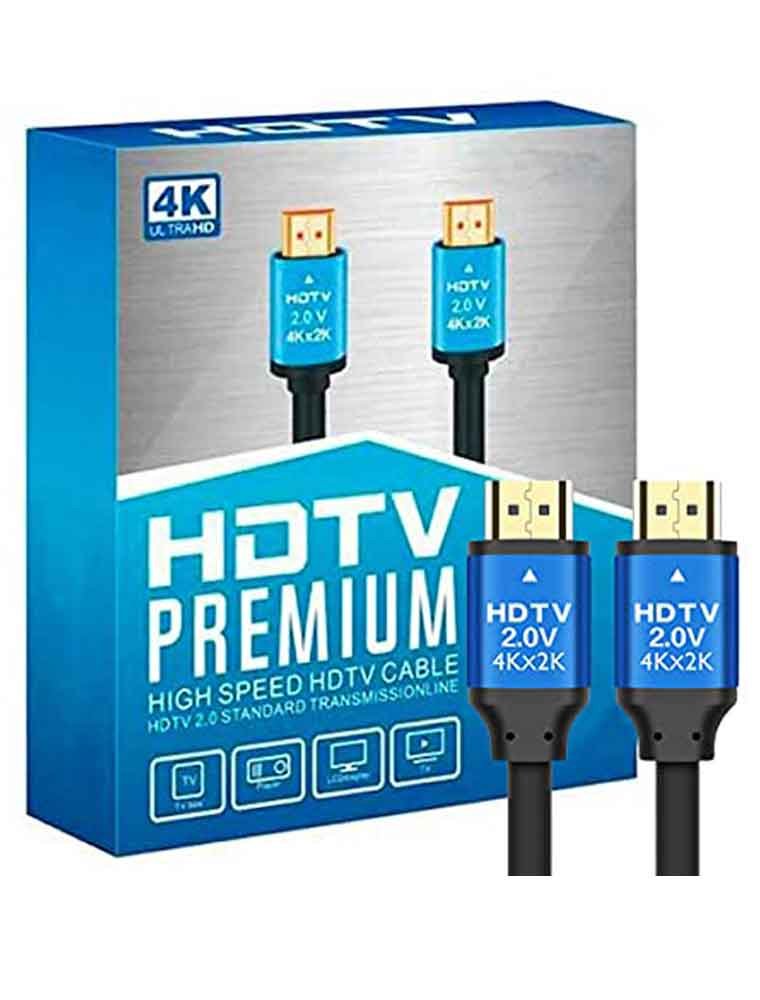 Cable HDMI 4K (V.2.0) M/M (30M) TOP TECH สายถัก สายส่งสัญญาณ HDMI V2.0