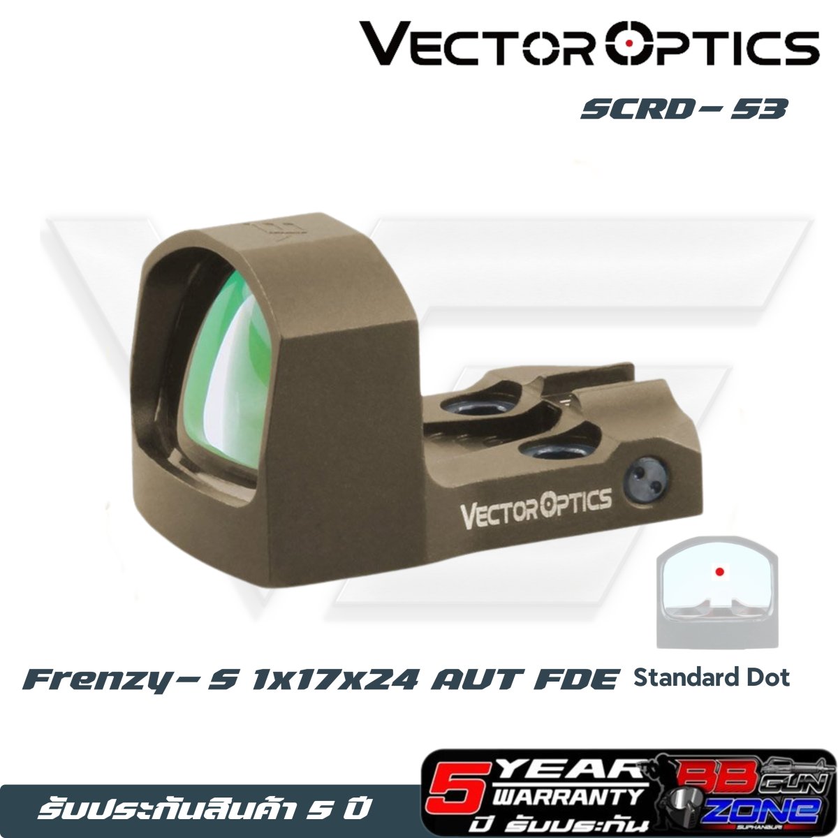 ベクターオプティクス Frenzy-S 1x16x22 AUT FDE 問い合せ 新品