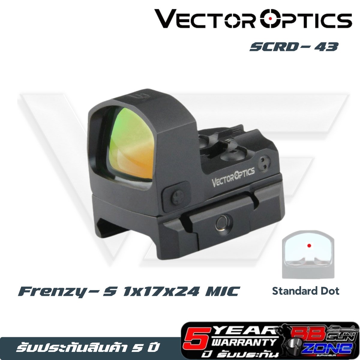 Vector Optics Victoptics Frenzy-S 1x17x24 MIC - bbgunzone