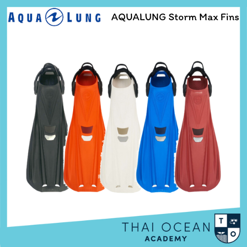 未使用 AQUQLUNG アクアラング STORM MAX ストームマックス ストラップ式 ラバー サイズ:L(28cm～) ダイビング用品 [3F-54725] 本場イタリア製AQUALUNG/アクアラング StormMax ストーム