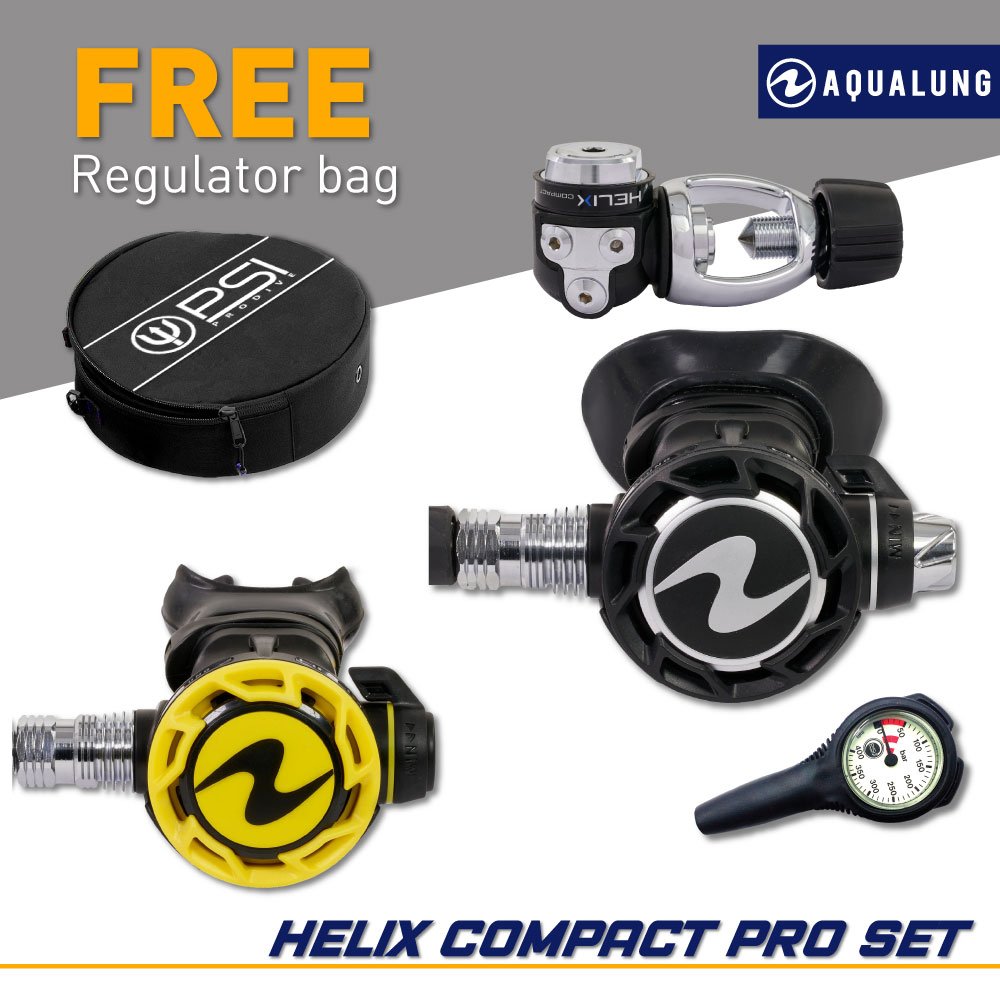 Aqualung Helix Compact Pro Regulator Set | Thai Ocean Academy ...