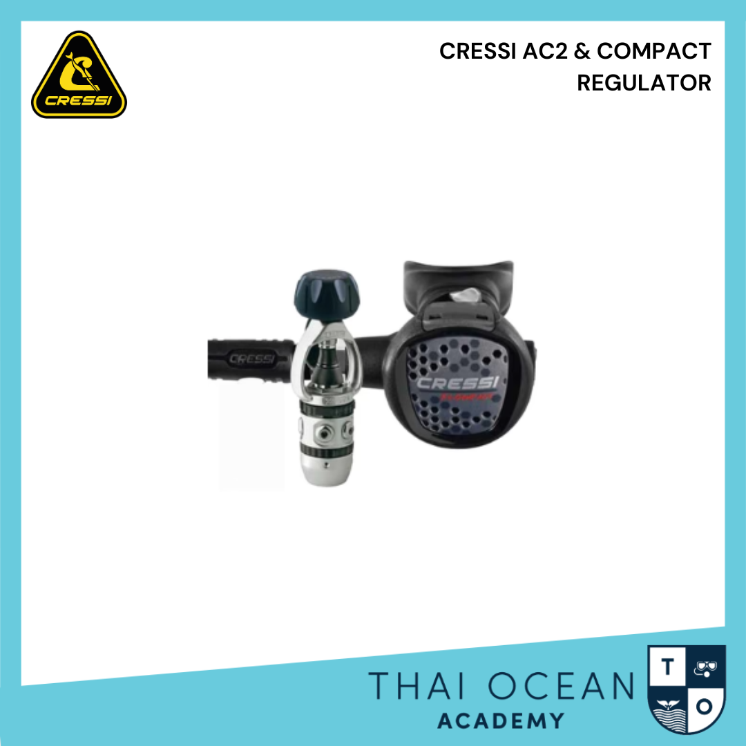 เร็คกูเลเตอร์ Cressi AC2 Compact Regulator - thaioceanacademy