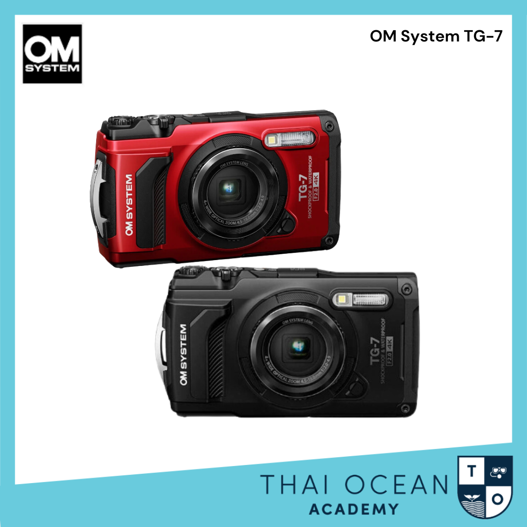 Olympus OM SYSTEM Tough TG-7 Digital Camera - Thai Ocean Olympus OM SYSTEM Tough TG-7 Digital Camera - Thai Ocean