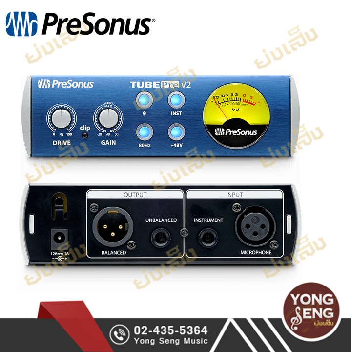 配信機器・PA機器・レコーディング機器 PreSonus TUBEPre V2 TubePre V2 – PreSonus