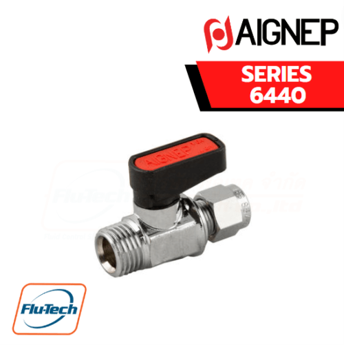 AIGNEP SERIES 6440 PARALLEL MALE GA ISO 228 TUBE VALVE