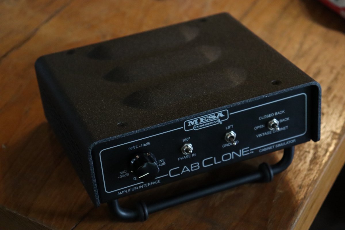 MESA BOOGIE CABCLONE 8Ω Mesa Boogie CabClone Guitar Cab Simulator - 8 Ohm