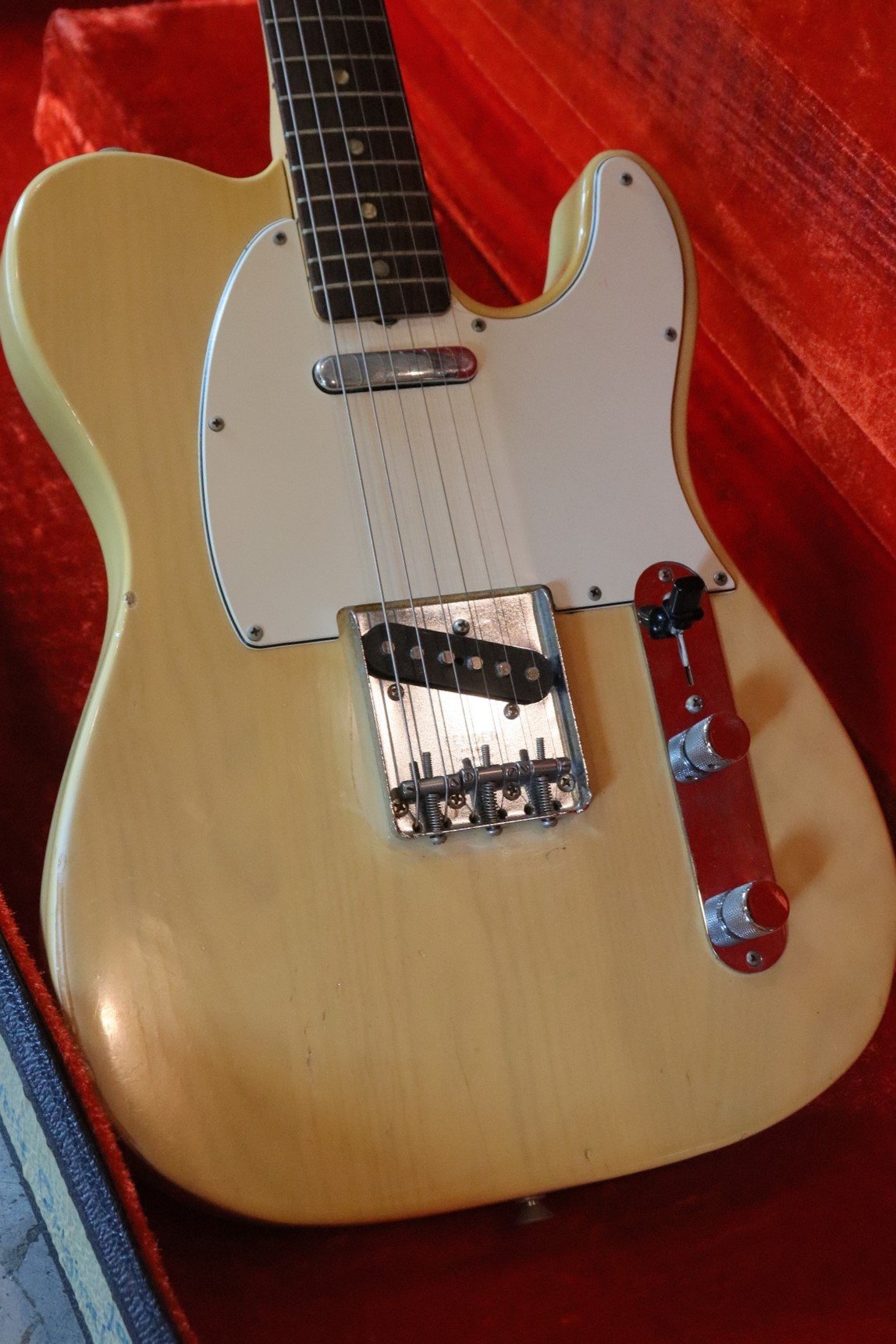 Fender Telecaster Original 1973 Blonde White (3.6kg)