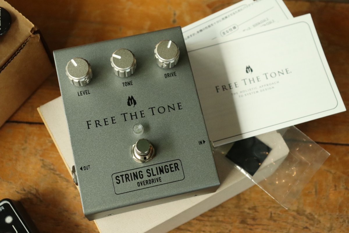 独特な Slinger FREE Overdrive THE Free TONE The SS-1V STRING SLINGER SS-1V ギター