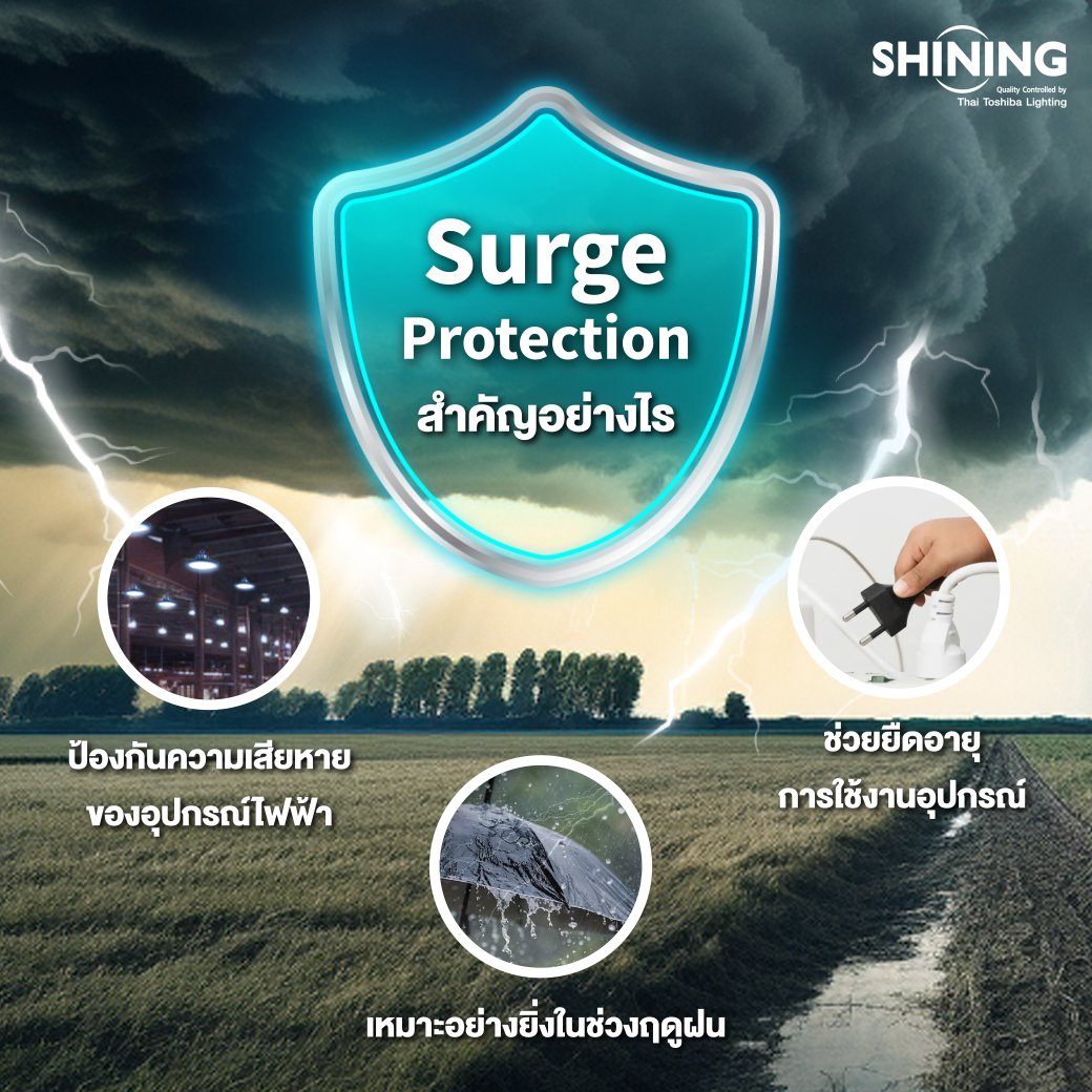 Surge Protection สำคัญอย่างไร