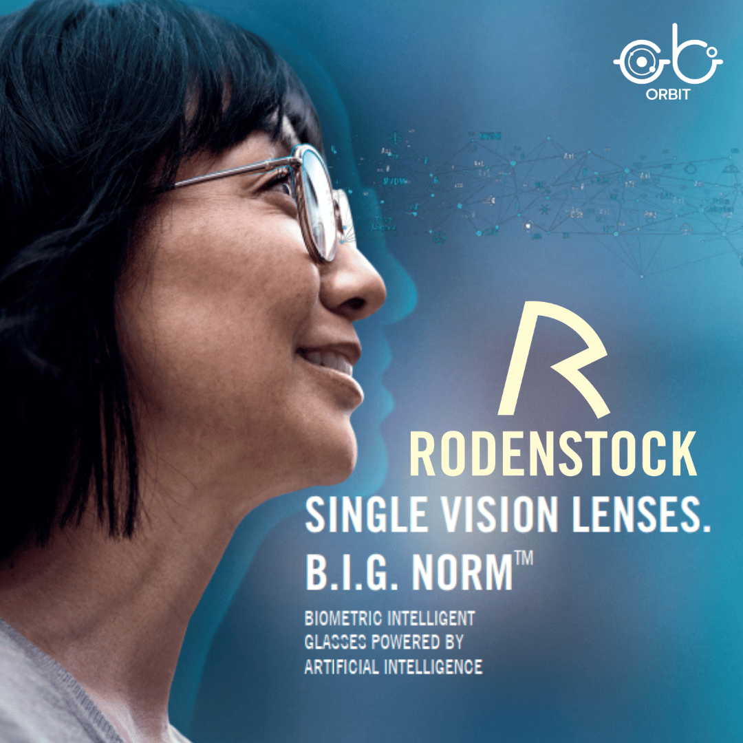 ORBIT : RODENSTOCK SINGLE VISION LENSES. B.I.G. NORM