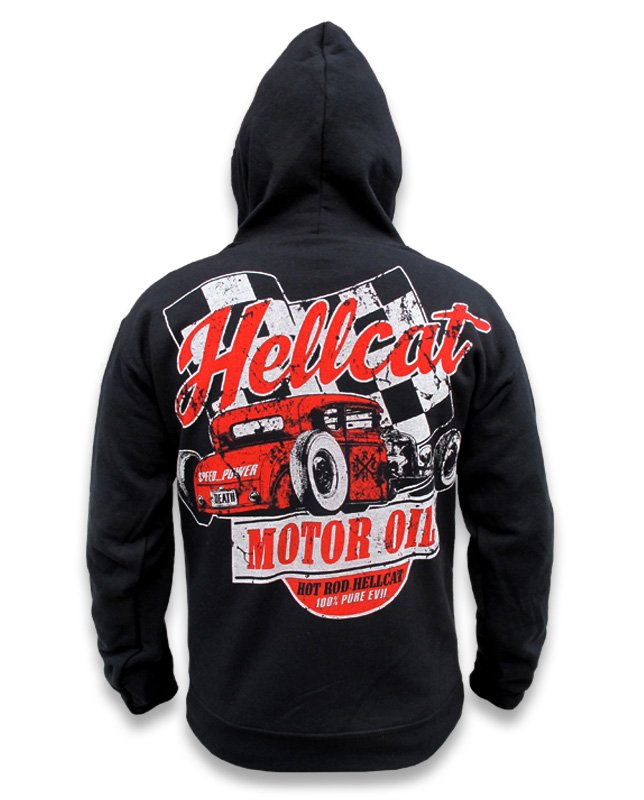 Hotrod Hellcat MOTOR OIL Herren Kapuzenpullover/Hoodies