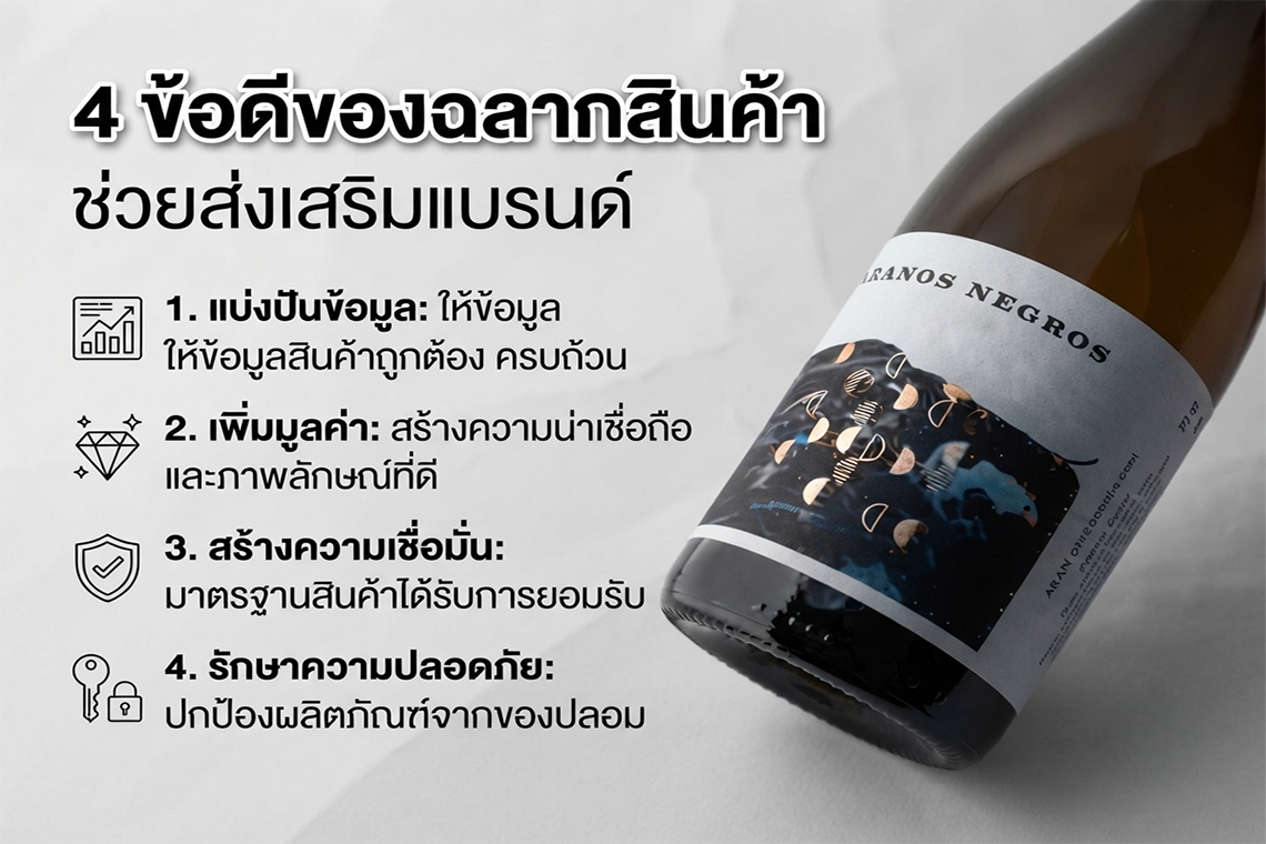  4 ข้อดีของฉลากสินค้า ช่วยส่งเสริมแบรนด์