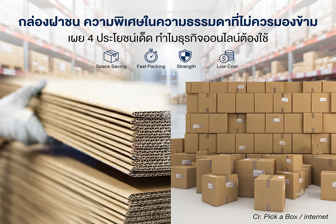 กล่องฝาชน ความพิเศษในความธรรมดาที่ไม่ควรมองข้าม
