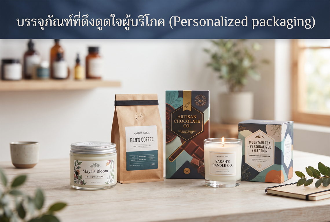 บรรจุภัณฑ์ที่ดึงดูดใจผู้บริโภค (Personalized packaging)