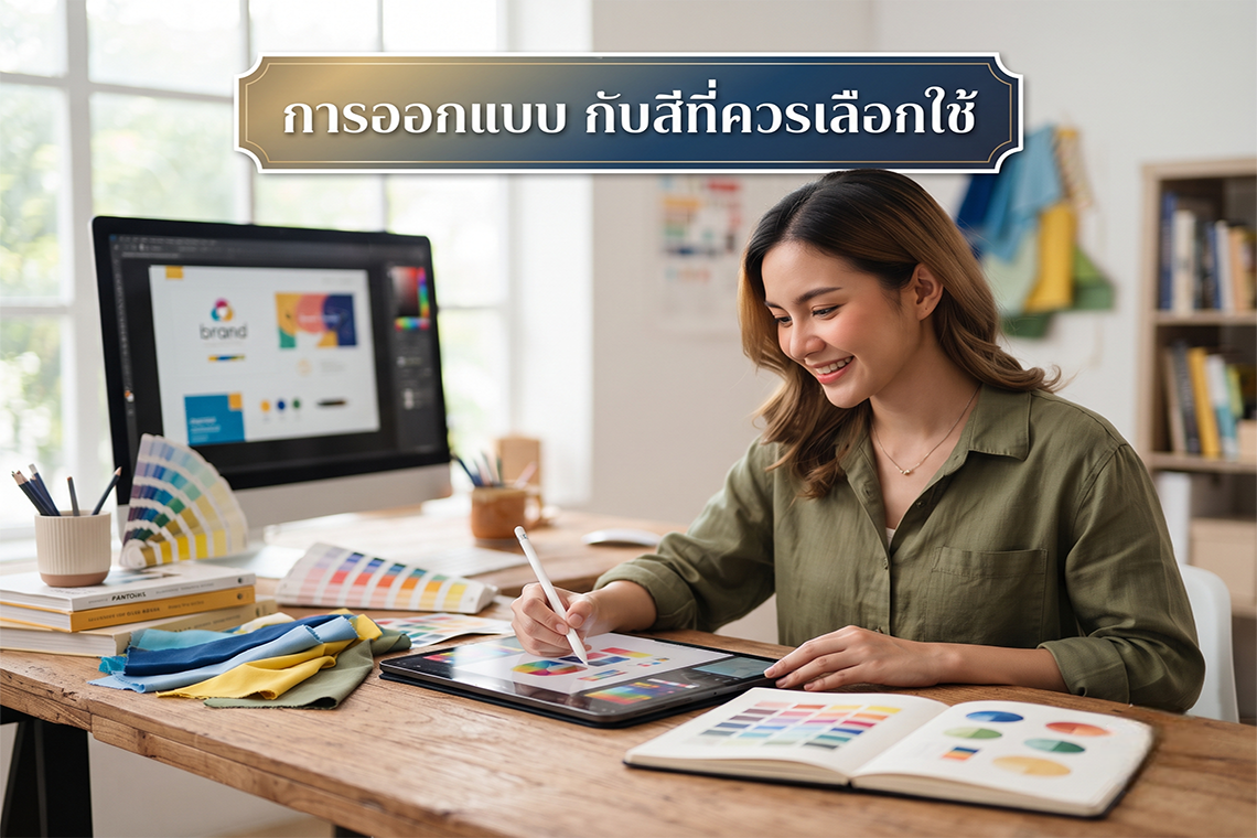 การออกแบบ กับสีที่ควรเลือกใช้