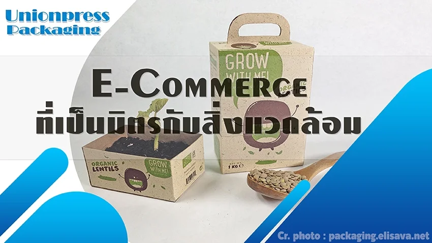 E-Commerce ที่เป็นมิตรกับสิ่งแวดล้อม