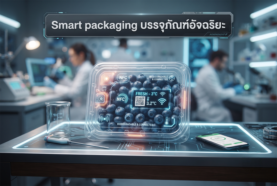 Smart packaging บรรจุภัณฑ์อัจฉริยะ