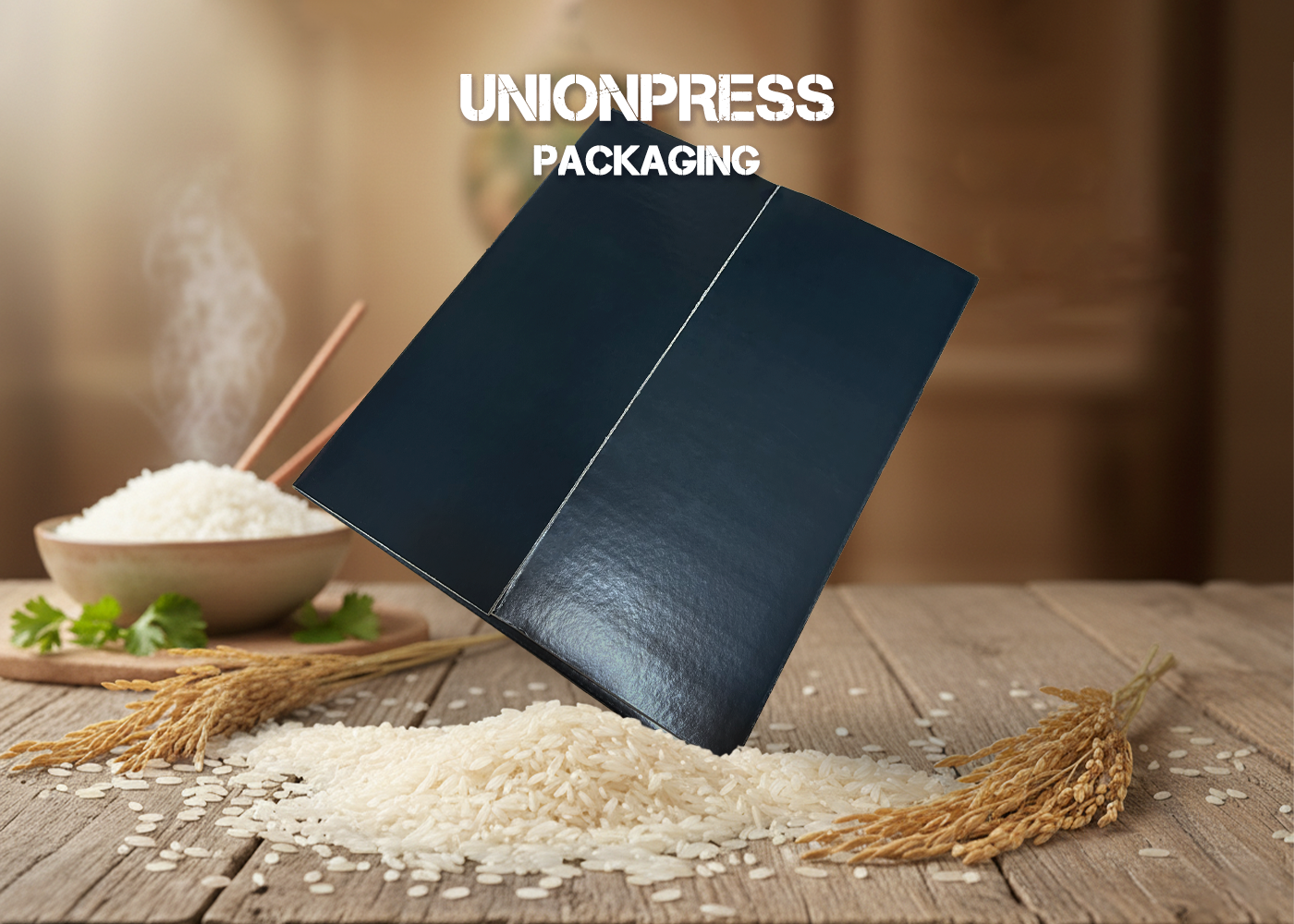 กล่องบรรจุข้าวสีดำ