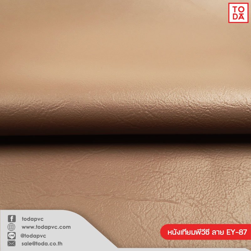 หนังเทียมพีวีซี ลาย EY สำหรับผลิตเฟอร์นิเจอร์ - todapvc
