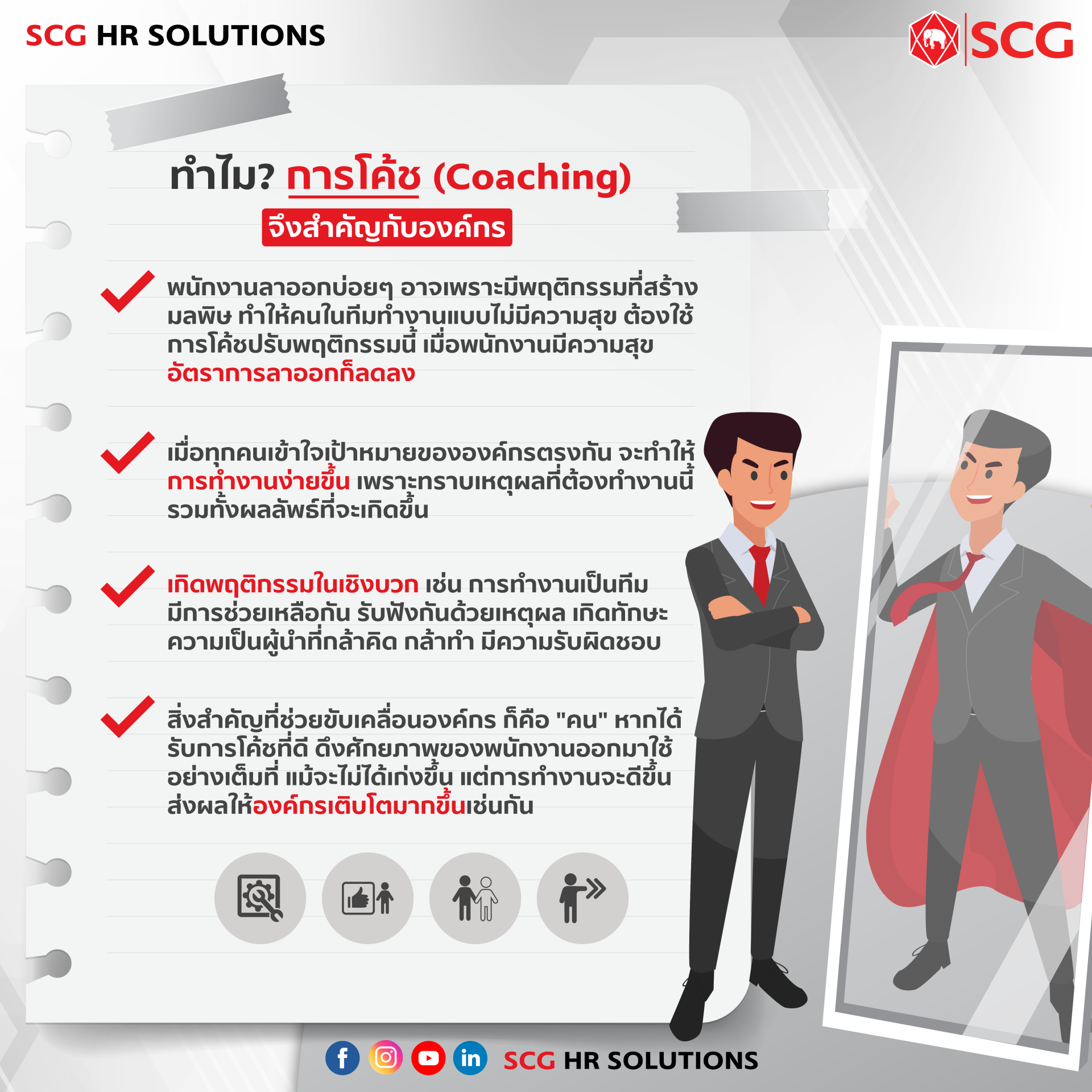 ทำไม? การโค้ช (Coaching) จึงสำคัญกับองค์กร ทำไม? การโค้ช (Coaching) จึงสำคัญกับองค์กร