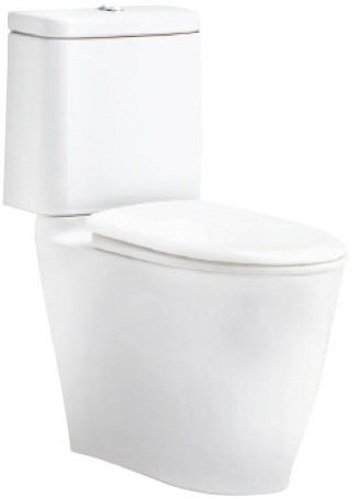 C17027 สุขภัณฑ์ แบบสองชิ้น 3/4.5 ลิตร รุ่น SPACE SOLUTION-4 สีขาว - COTTO