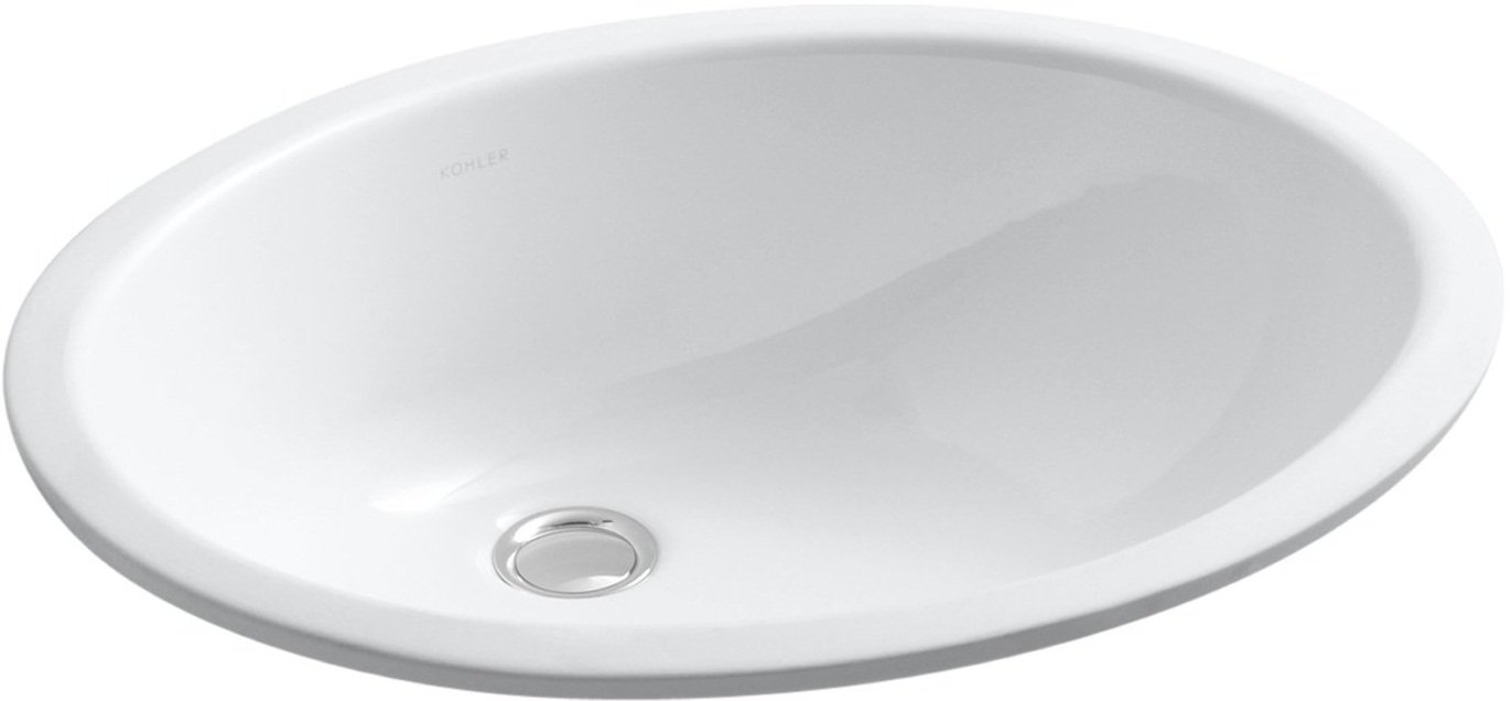 K-2210X-0 อ่างล้างหน้า แบบฝังใต้เคาน์เตอร์ รุ่น CAXTON 17" - KOHLER