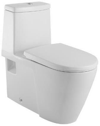 TF-2003-WT สุขภัณฑ์ แบบชิ้นเดียว 3/6 ลิตร รุ่น ACACIA สีขาว - American Standard