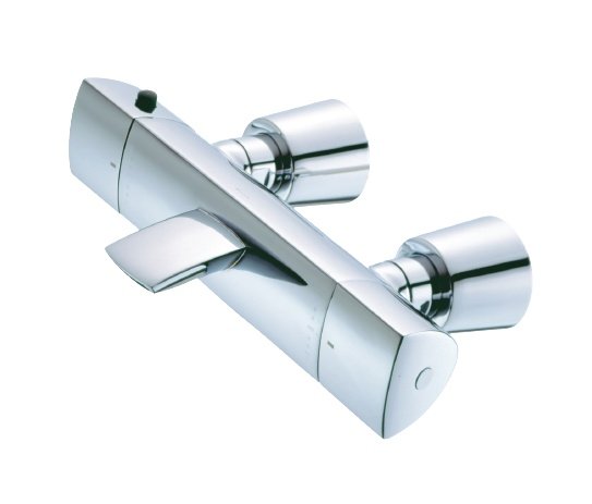TS244A ก๊อกผสมอ่างอาบน้ำควบคุมอุณหภูมิคงที่ (Thermostat bath mixed for hand shower) รุ่น BELLINI - TOTO