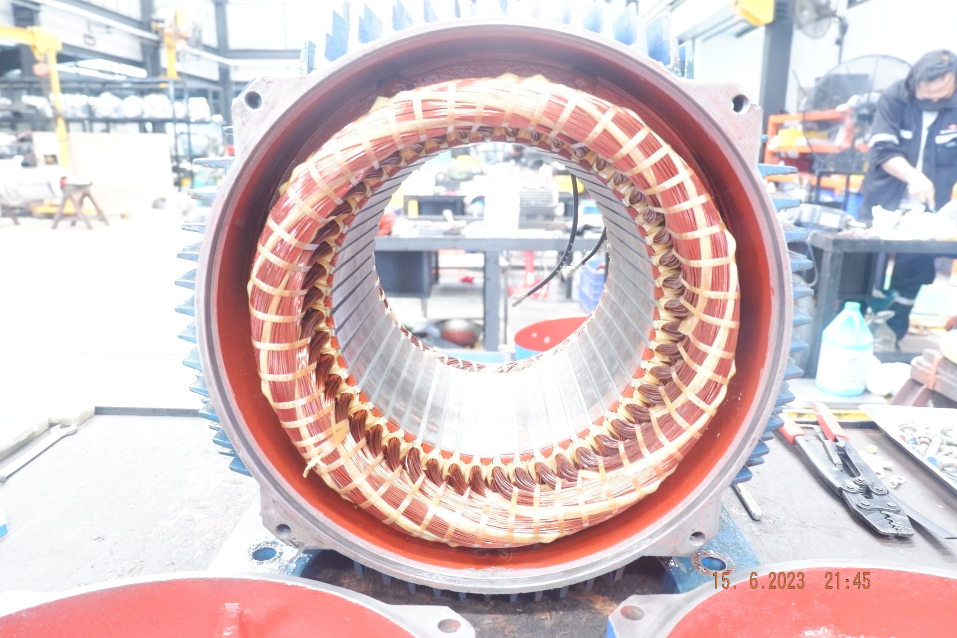 Spring Rewind Motor Motor Rewinding