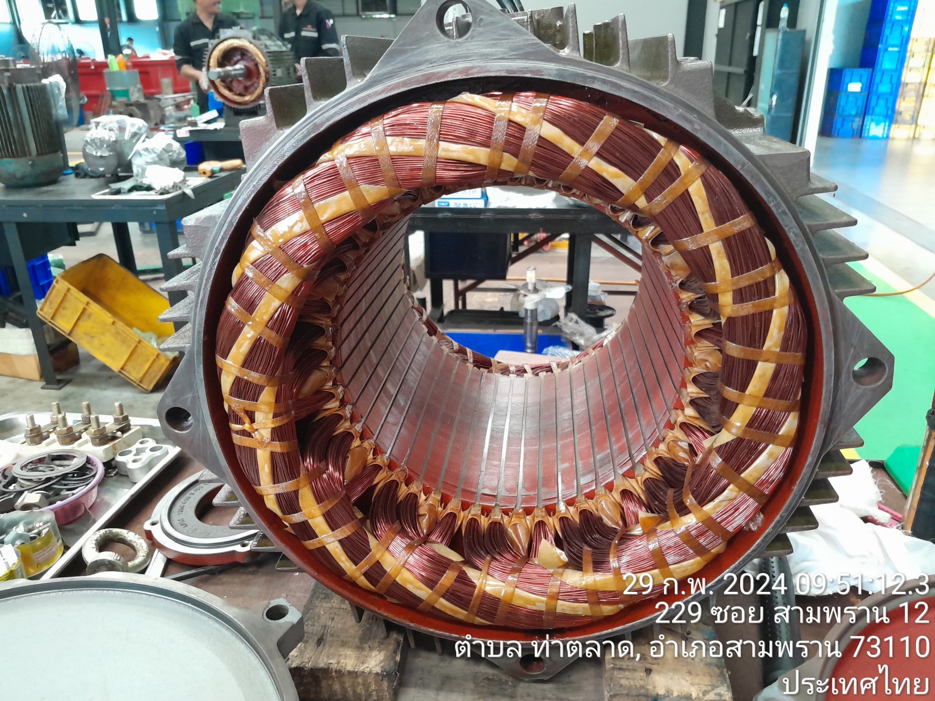 Spring Rewind Motor Motor Rewinding